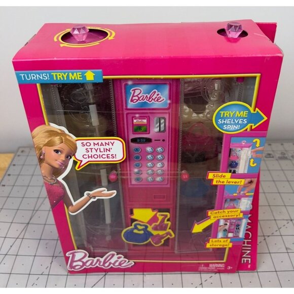 Barbie Life In The Dreamhouse Fashion Vending Machine New NOS 2012 - Picture 2 of 12